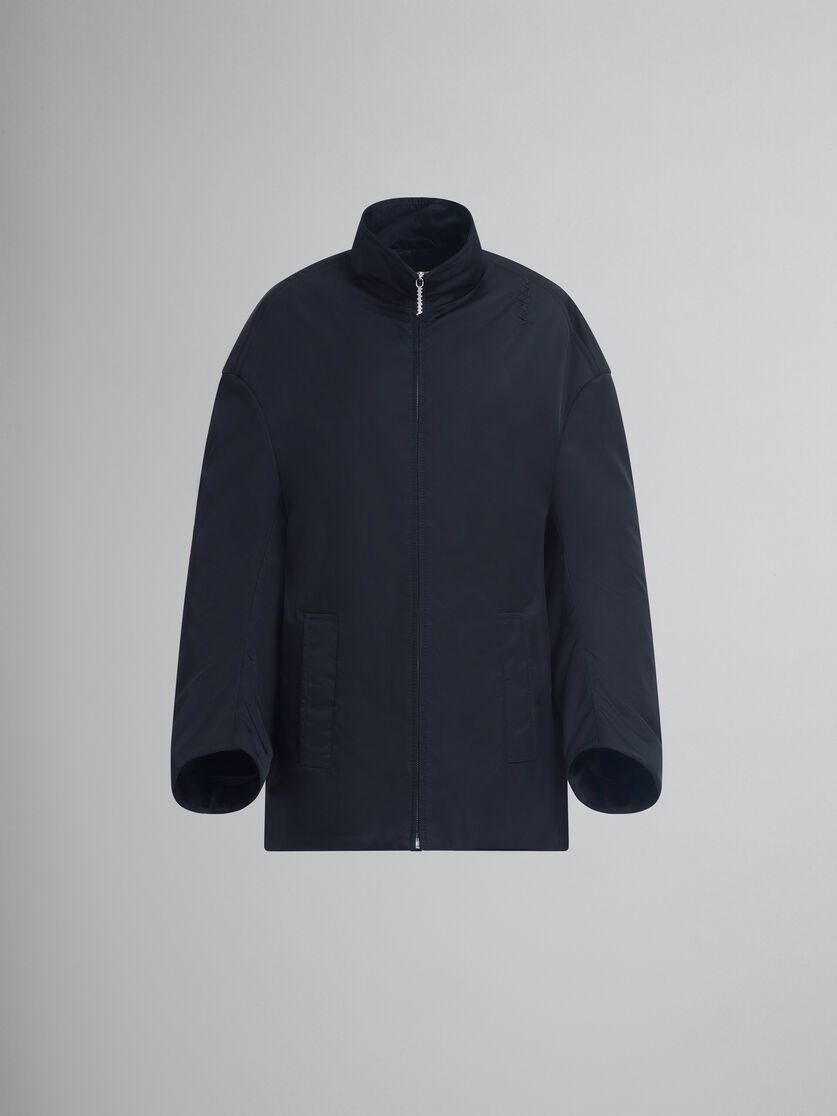 BLACK TWILL PARKA - 1