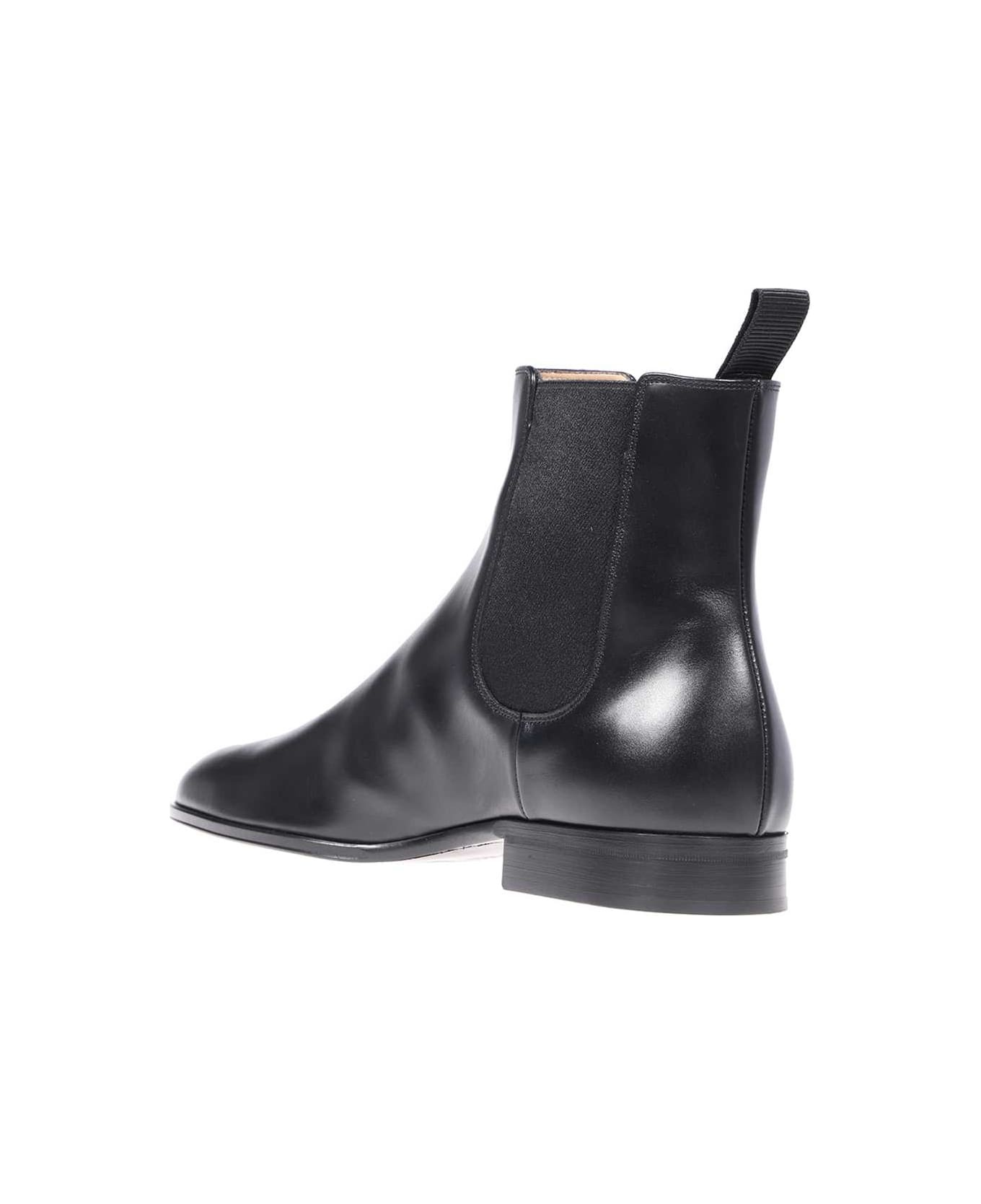 Alain Leather Ankle Boots - 3