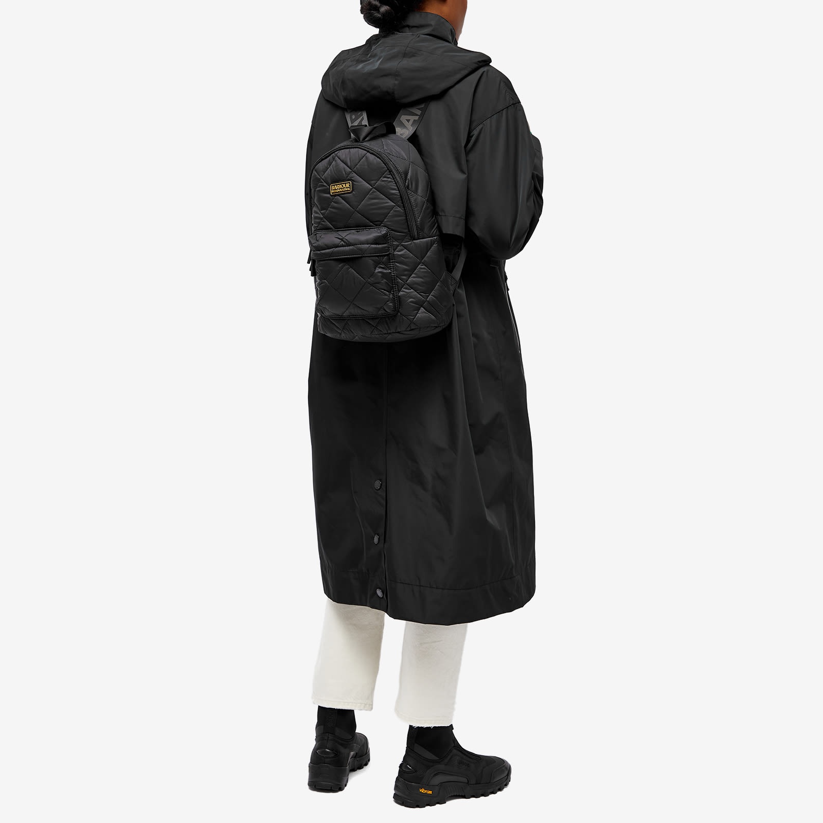 Barbour International Chicane Quilted Backpack - 6