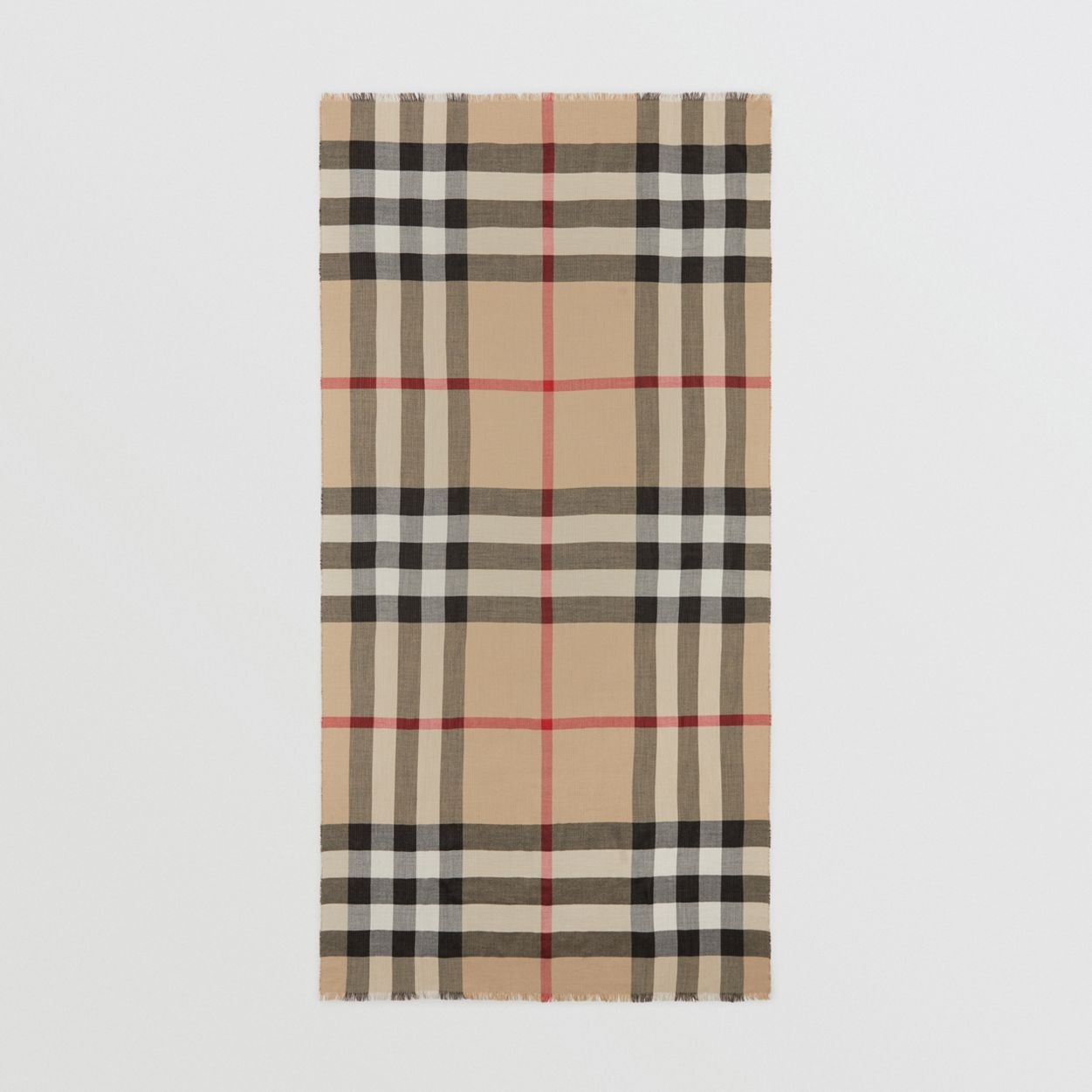 Reversible Check Cashmere Scarf - 6