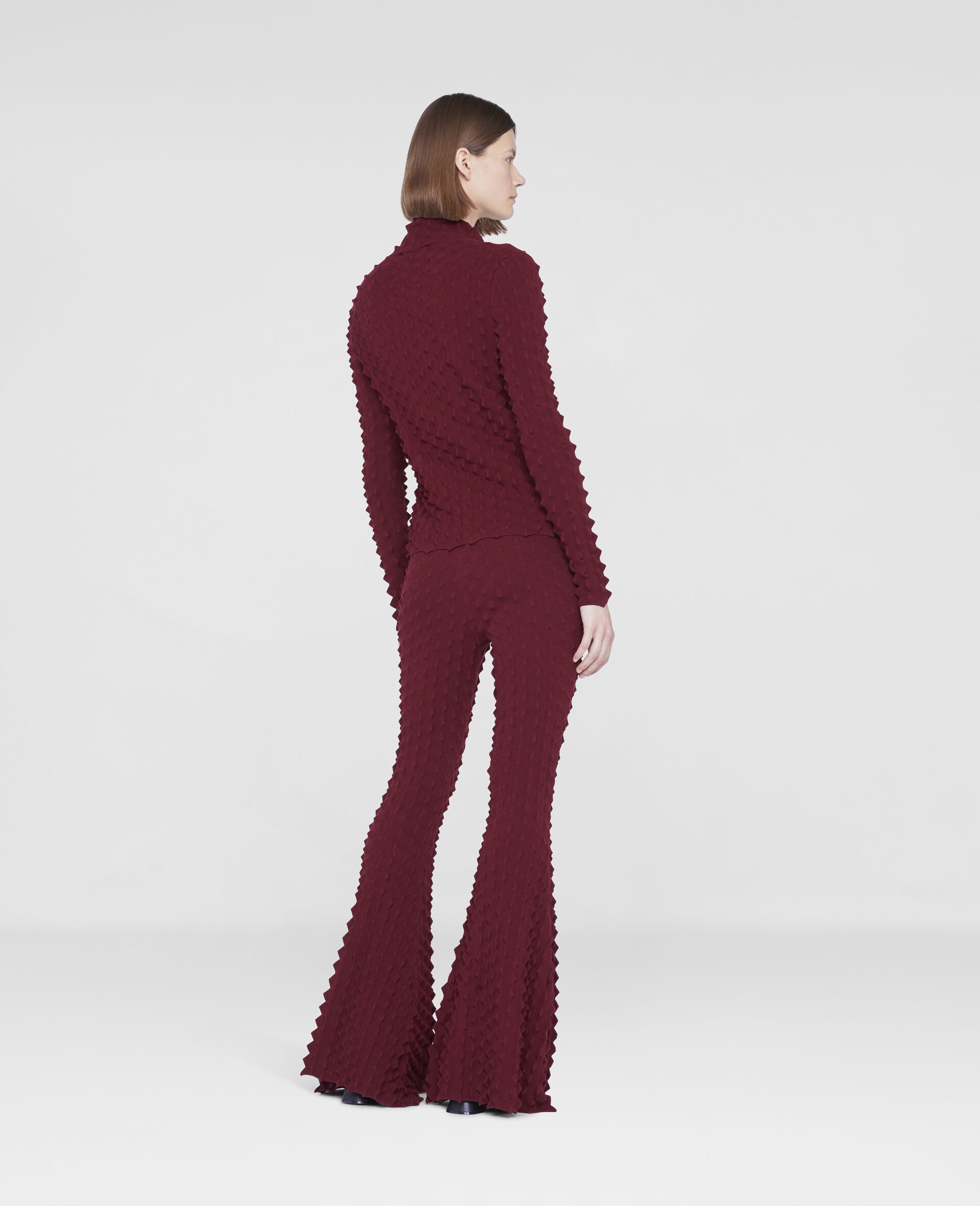 Light Popcorn Turtleneck - 3