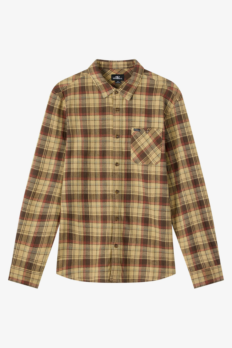 Redmond Plaid Flannel Standard Fit Long Sleeve Shirt 1