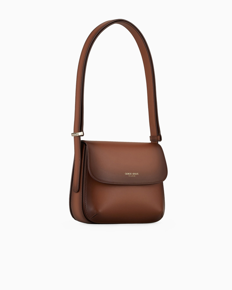 GIORGIO ARMANI GRADIENT PALMELLATO LEATHER LA PRIMA BAG outlook