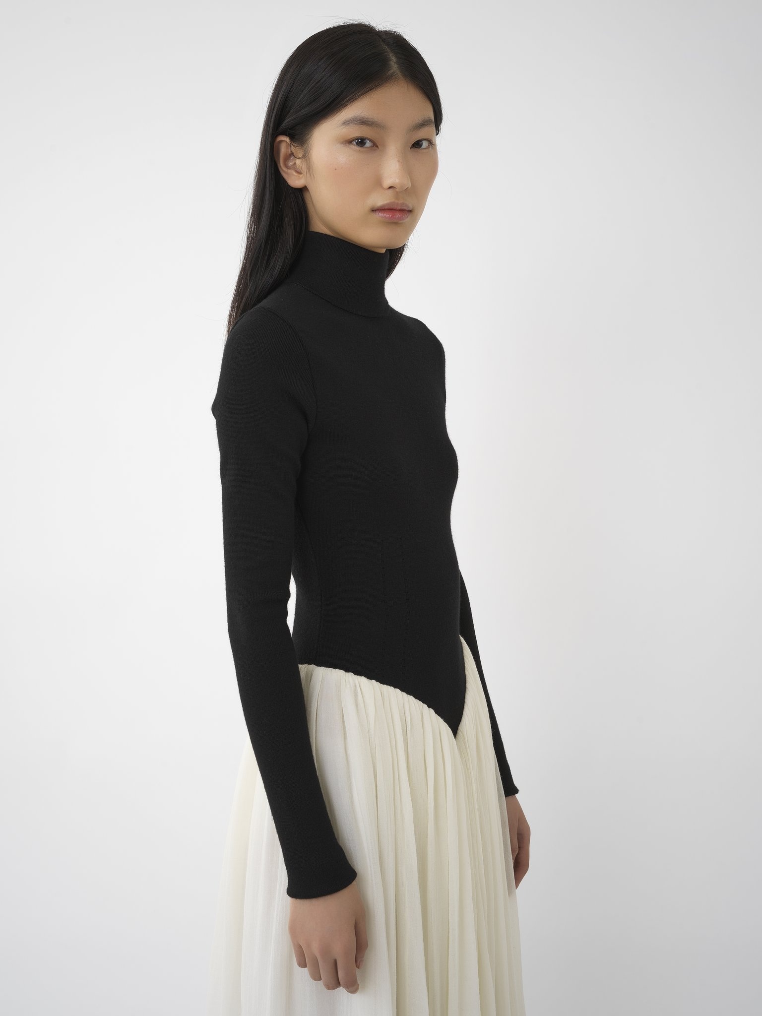 TURTLENECK MAXI DRESS - 4