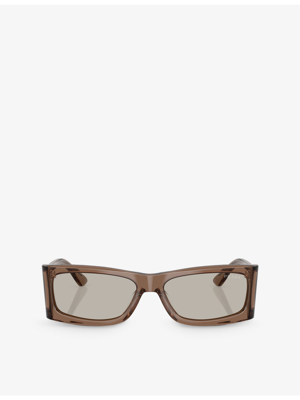 PR B03S rectangle-frame acetate sunglasses - 1