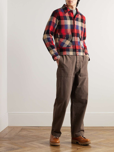 RRL by Ralph Lauren Checked Wool Overshirt outlook