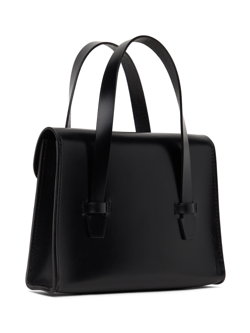 Black Bridle Leather Bag - 3