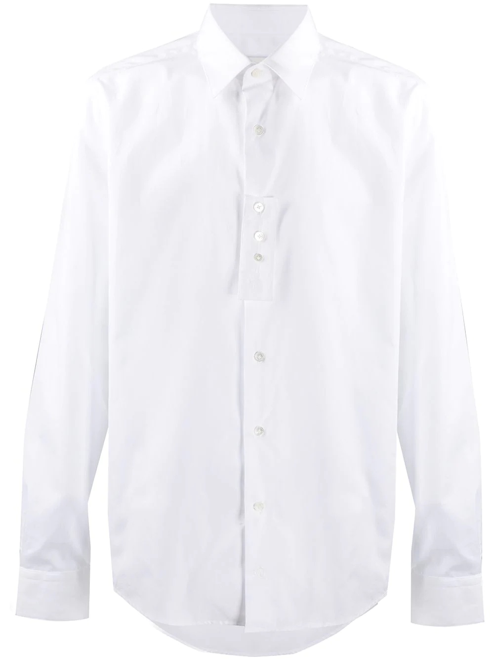 fitted cotton shirt - 1