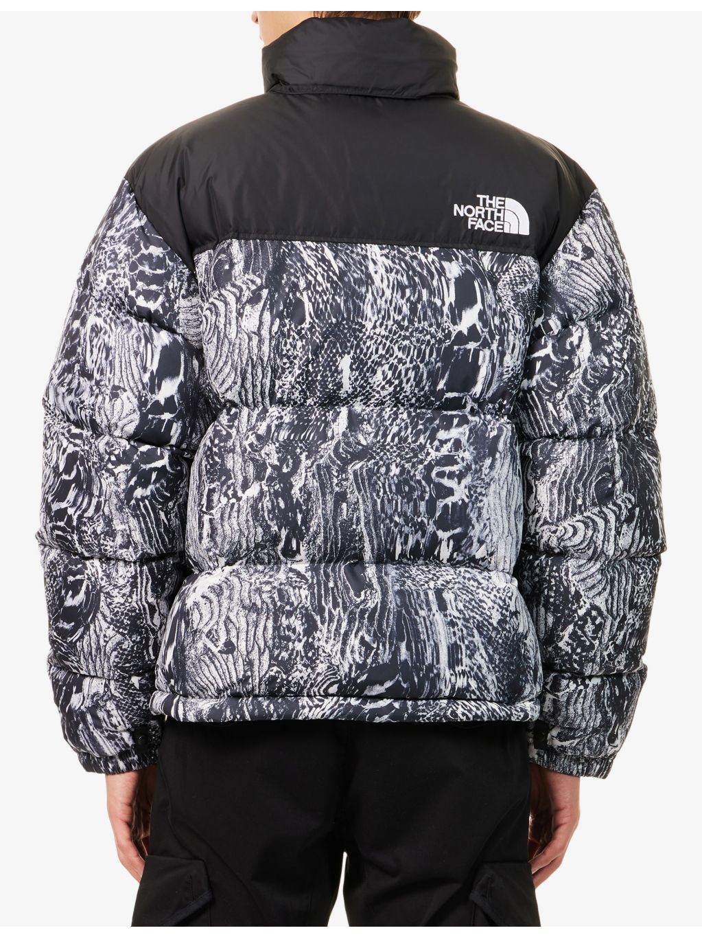 1996 Retro Nuptse High-Neck Shell-Down Jacket - 4