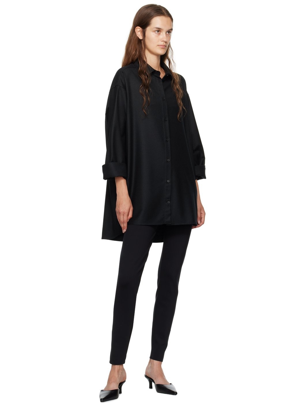 Black Woolworth Leggings - 4