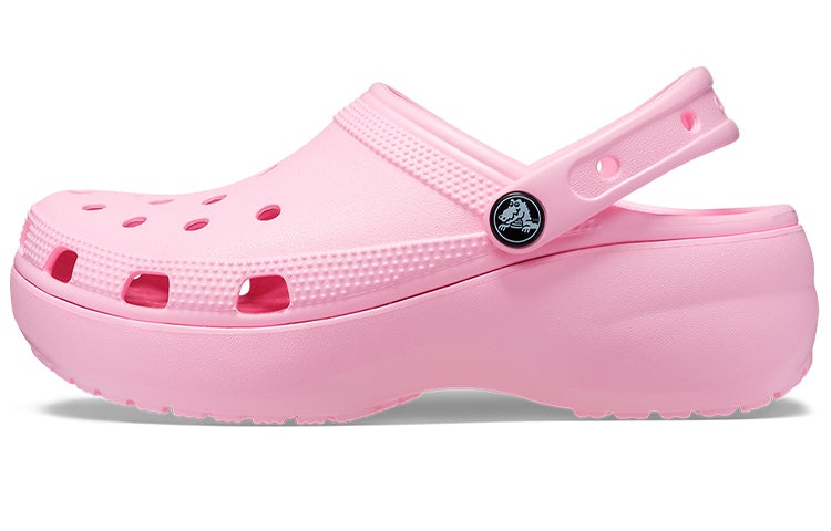 (WMNS) Crocs Classic Platform Clog 'Flamingo' 206750-6S0 - 2