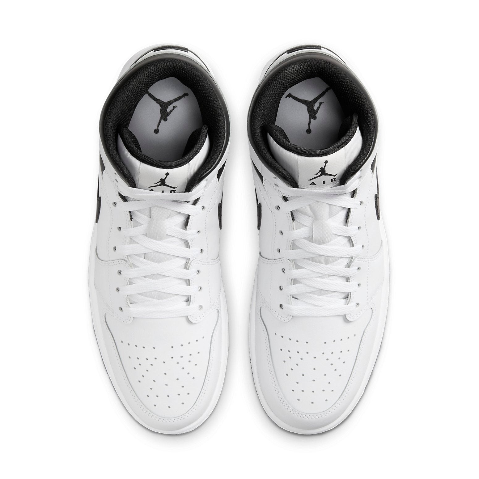 Air Jordan 1 Mid 'White Black' DQ8426-132 - 2