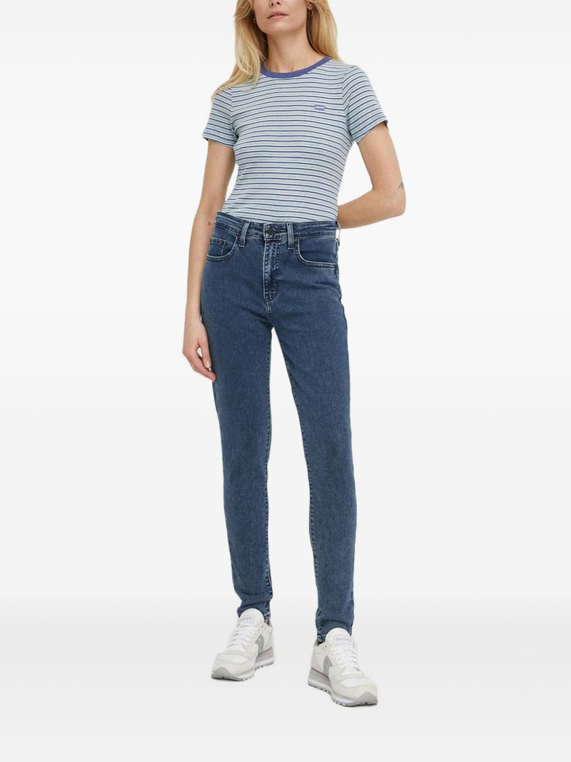 Levi's logo-patch jeans outlook