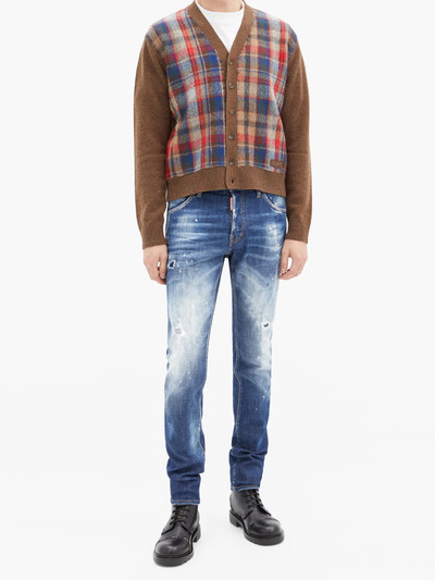 DSQUARED2 Cool Guy distressed slim-leg jeans outlook