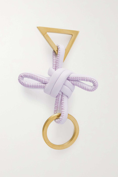 Bottega Veneta Knotted leather keyring outlook