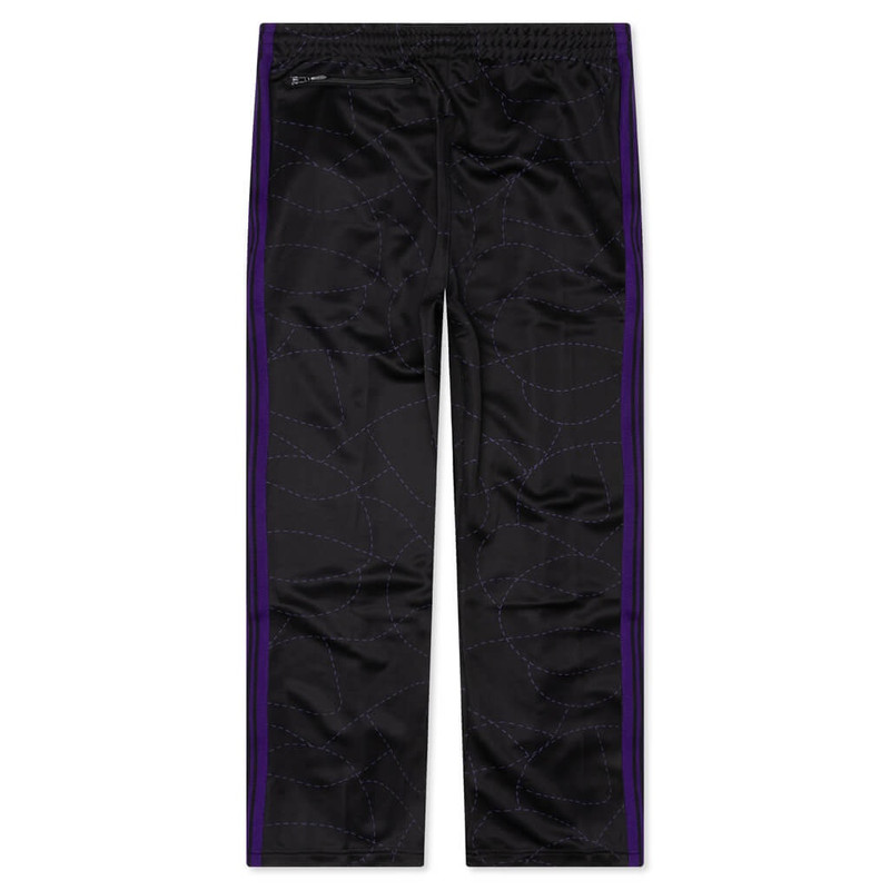 NEEDLES NEEDLES X DC SHOES TRACK PANT POLY SMOOTH - BLACK outlook