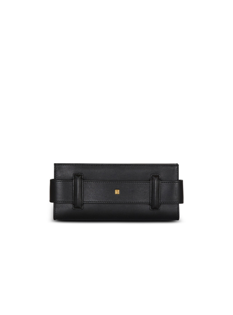 Anthem calfskin leather clutch 4
