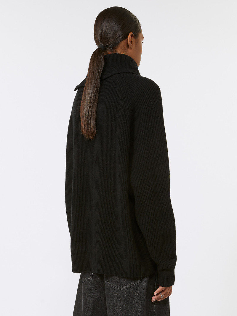 SALPA Zip-up cashmere-blend sweater 4
