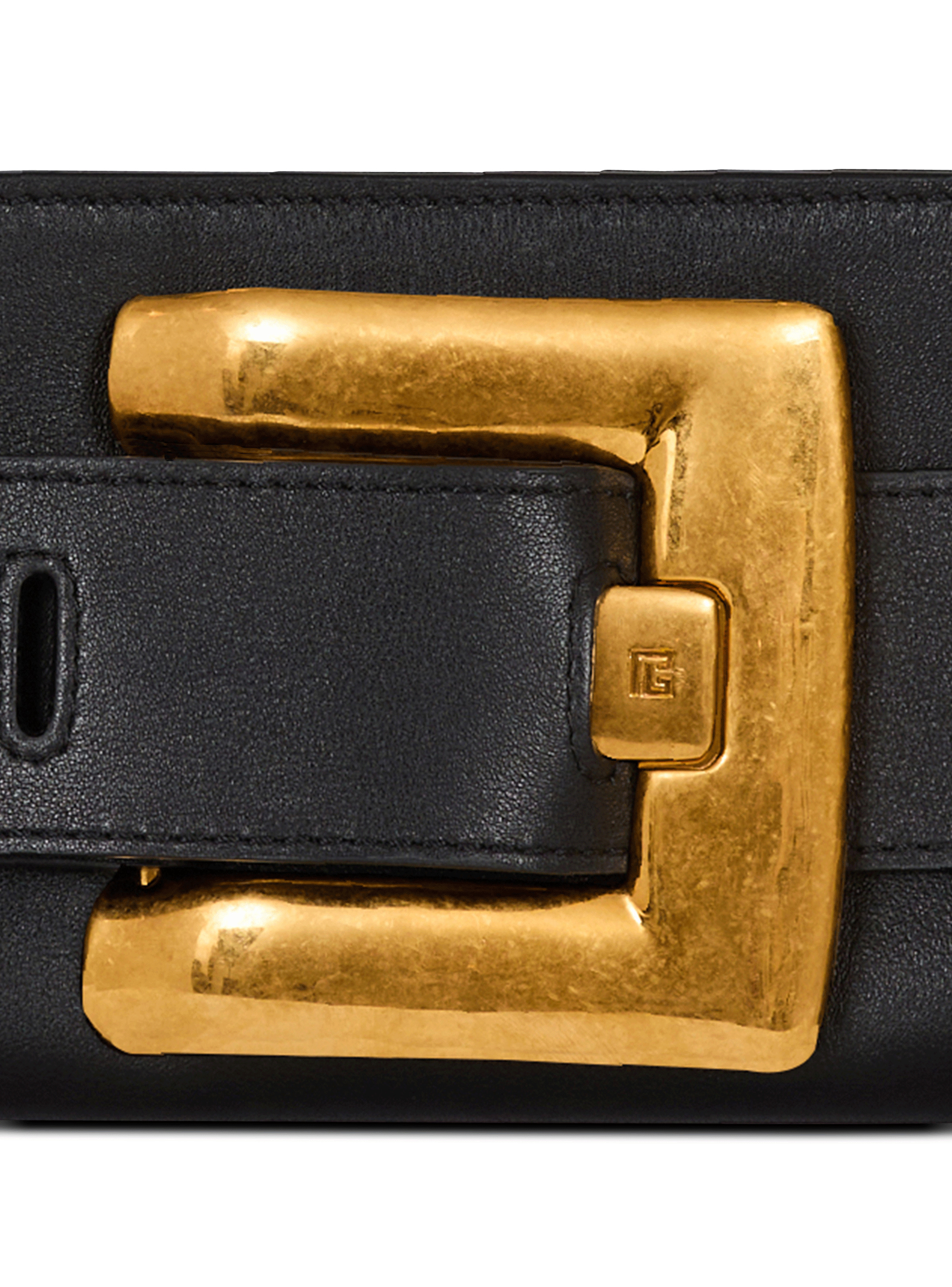 Anthem calfskin leather clutch - 7