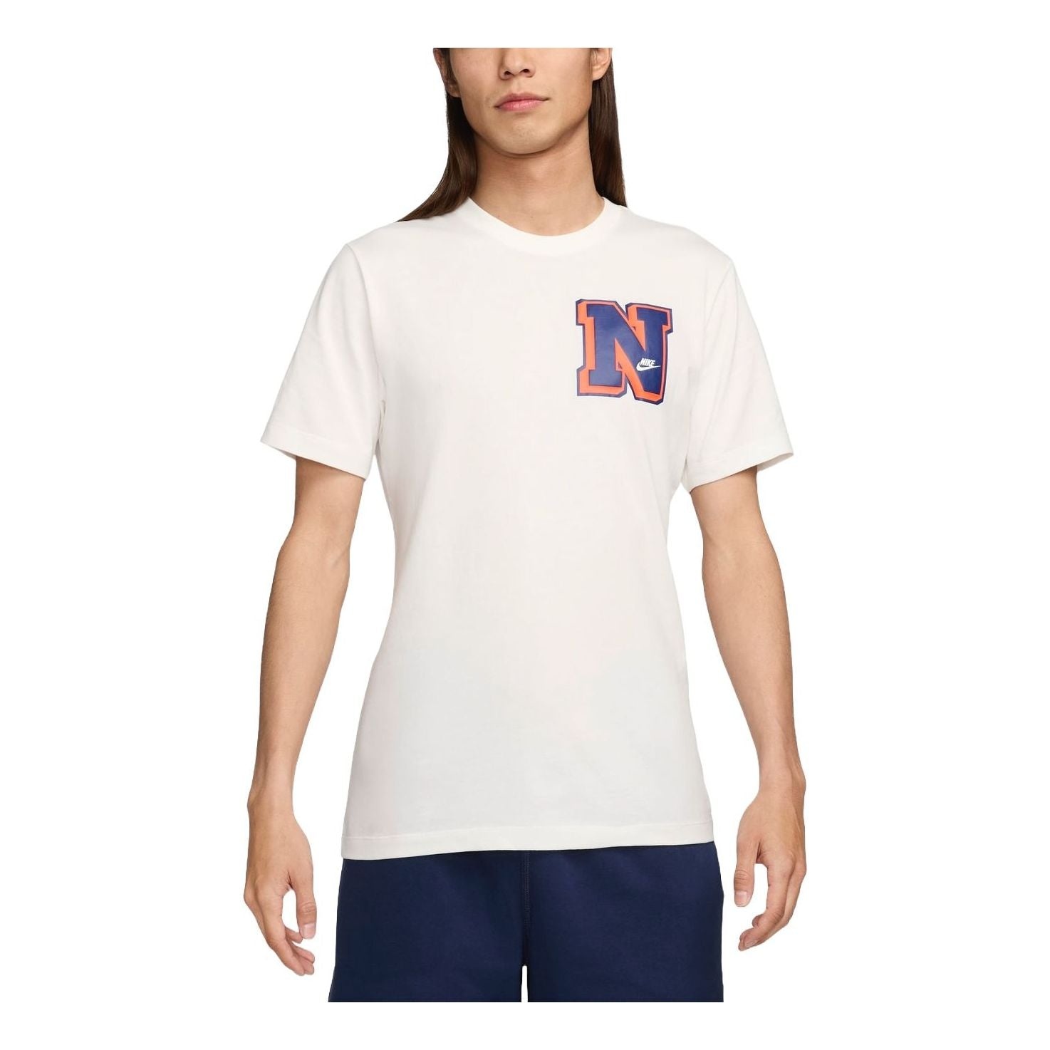 Nike Sportswear Graphic T-shirt Asia Sizing 'Sail' FV3773-133 - 1