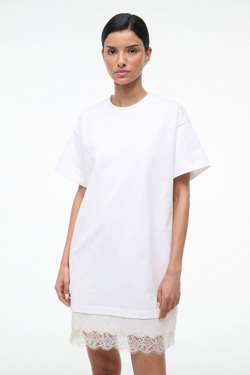 STAUD STAUD GRIER DRESS IVORY outlook