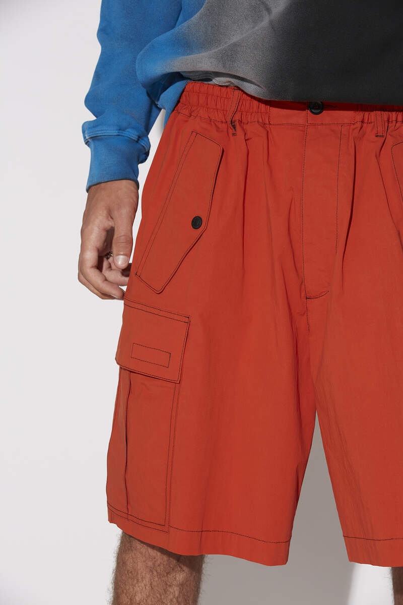 CONTRAST STITCH SHORTS - 3