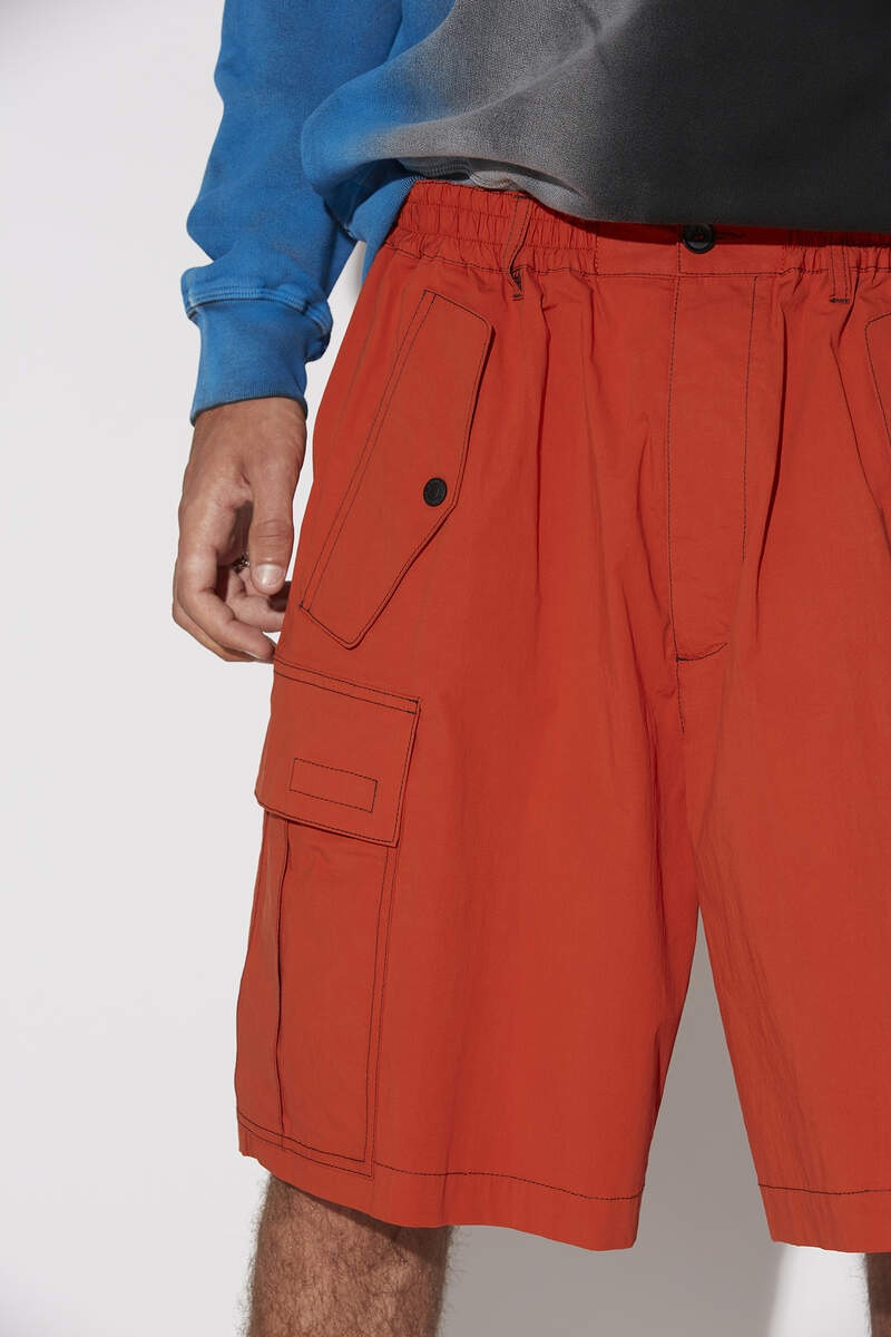 CONTRAST STITCH SHORTS 3