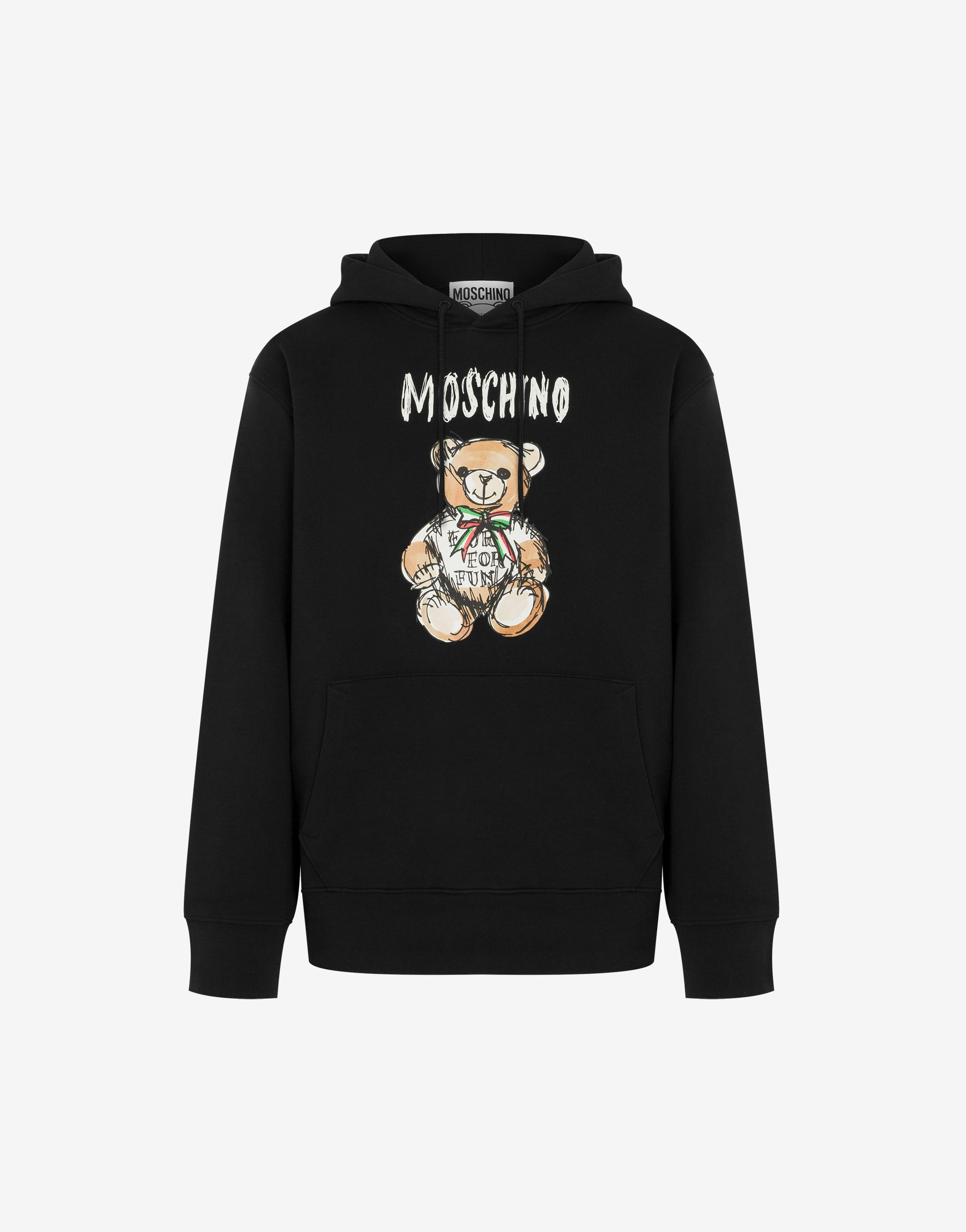 DRAWN TEDDY BEAR HOODIE - 1