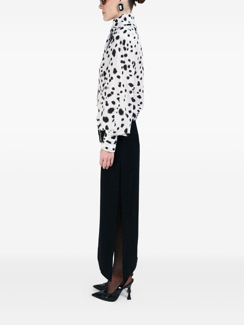 low-waist buckle maxi skirt 3