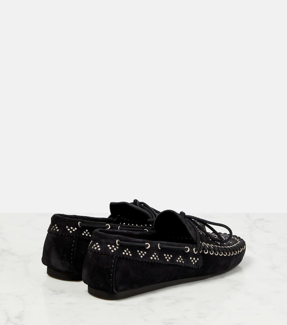 Freen embellished suede moccasins - 3