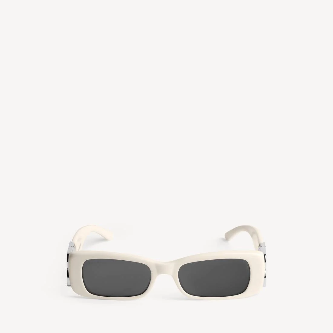 Women's Dynasty Rectangle Sunglasses in Ivory Cream - 1