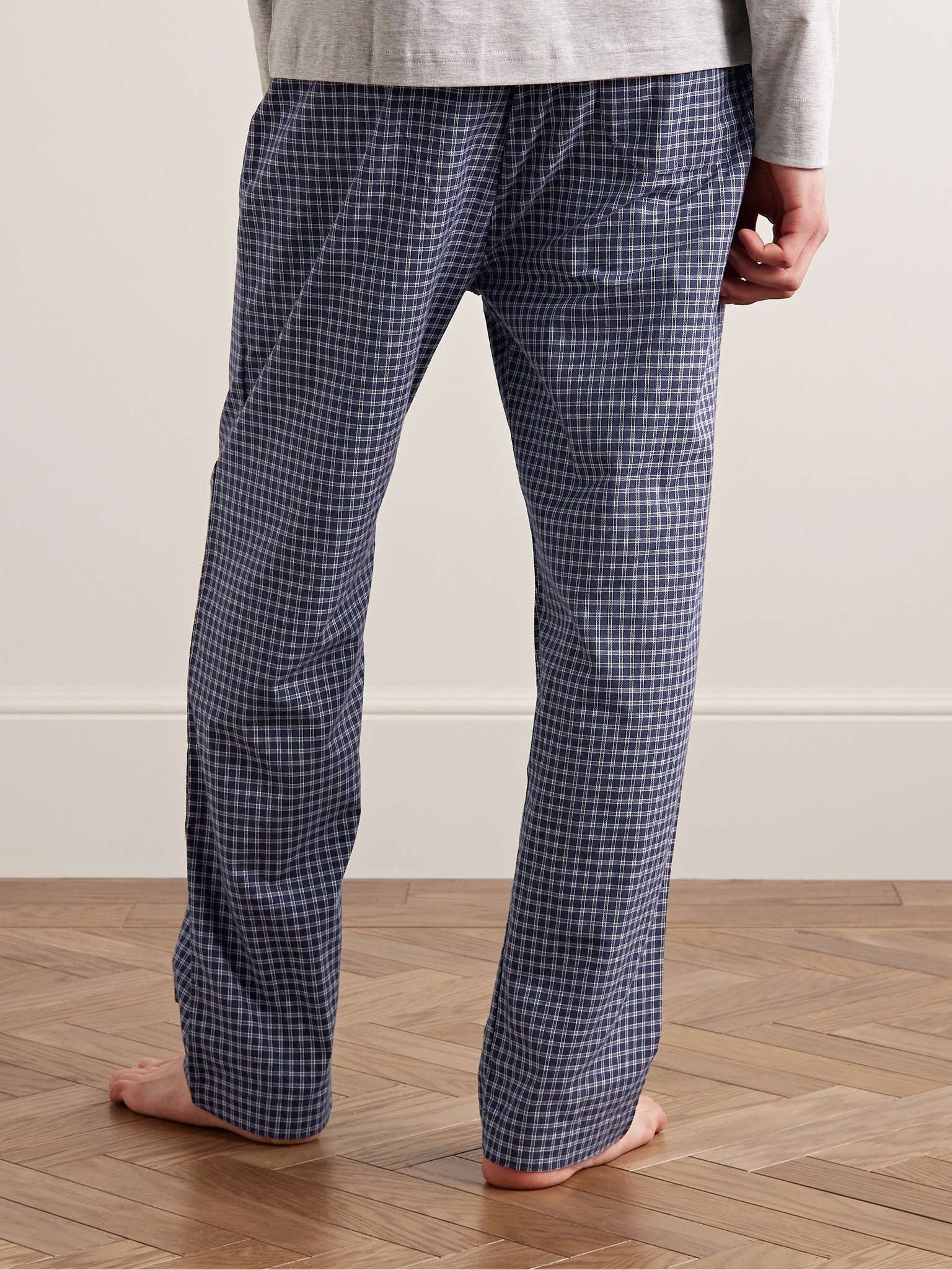 Braemar 32 Checked Cotton-Flannel Pyjama Trousers - 4
