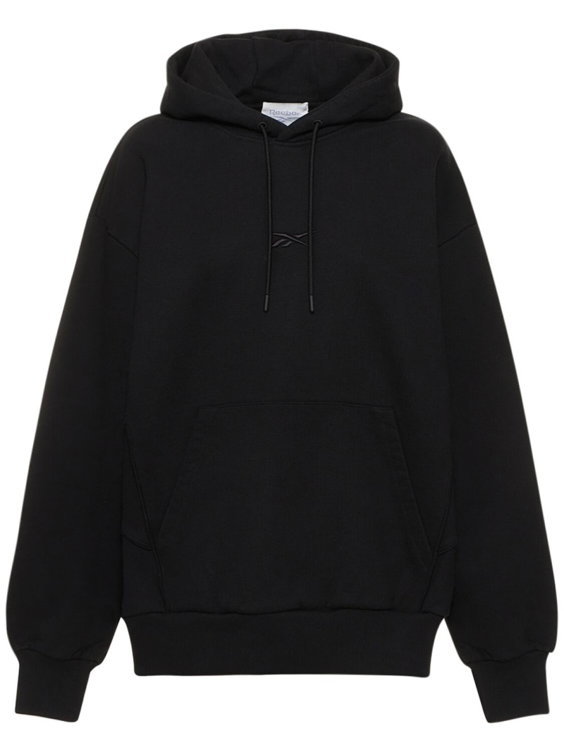 Oversize piped hoodie - 1