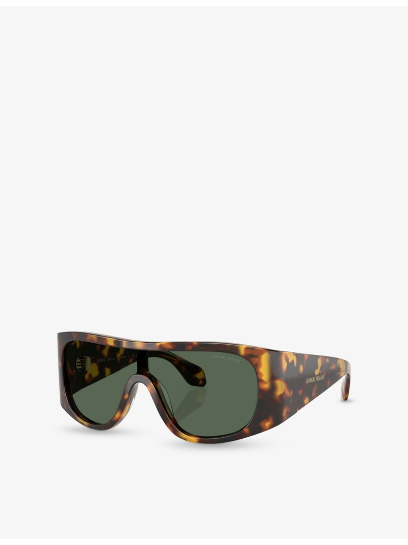 GIORGIO ARMANI AR8222U Tortoiseshell-Pattern Sunglasses outlook