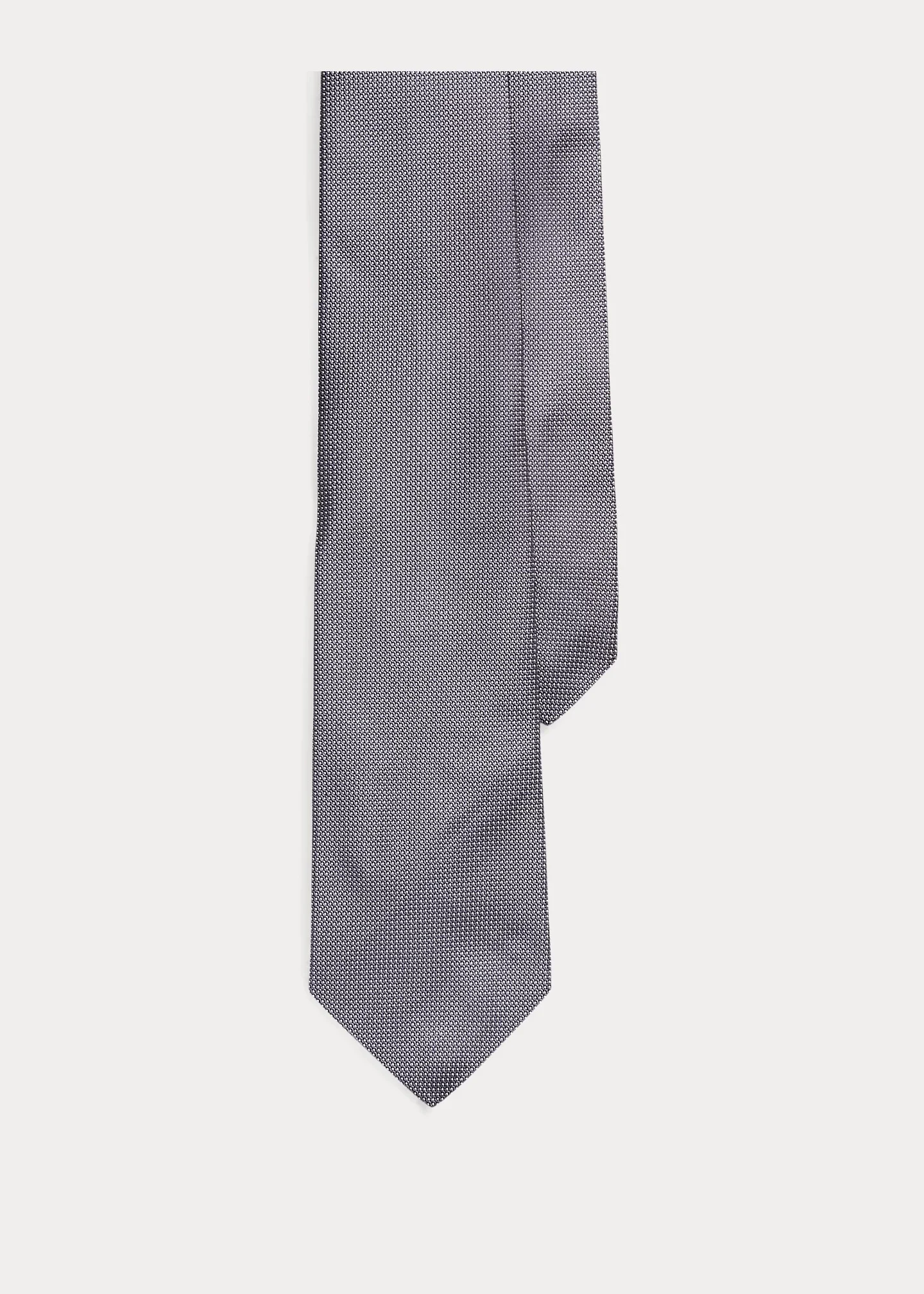 Pin Dot Silk Narrow Tie - 1