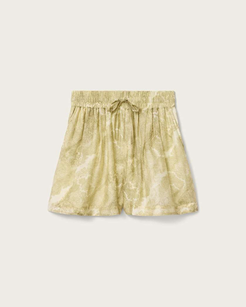 ISLA HIGH WAIST PRINTED SHORTS 1
