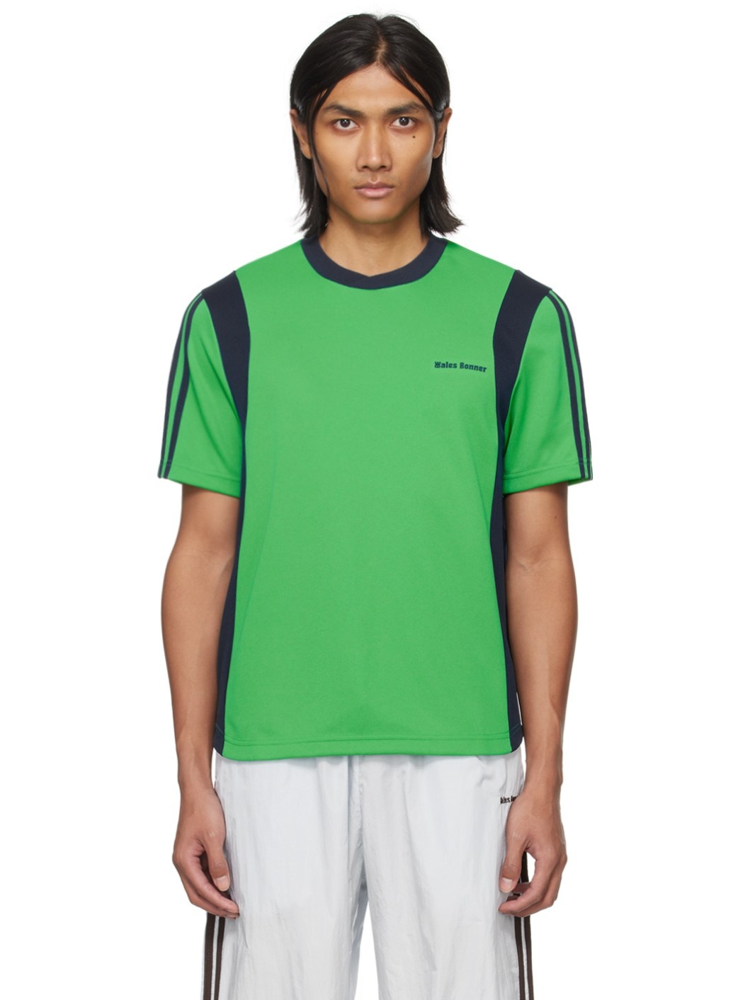 Green adidas Originals Edition Football T-Shirt - 1