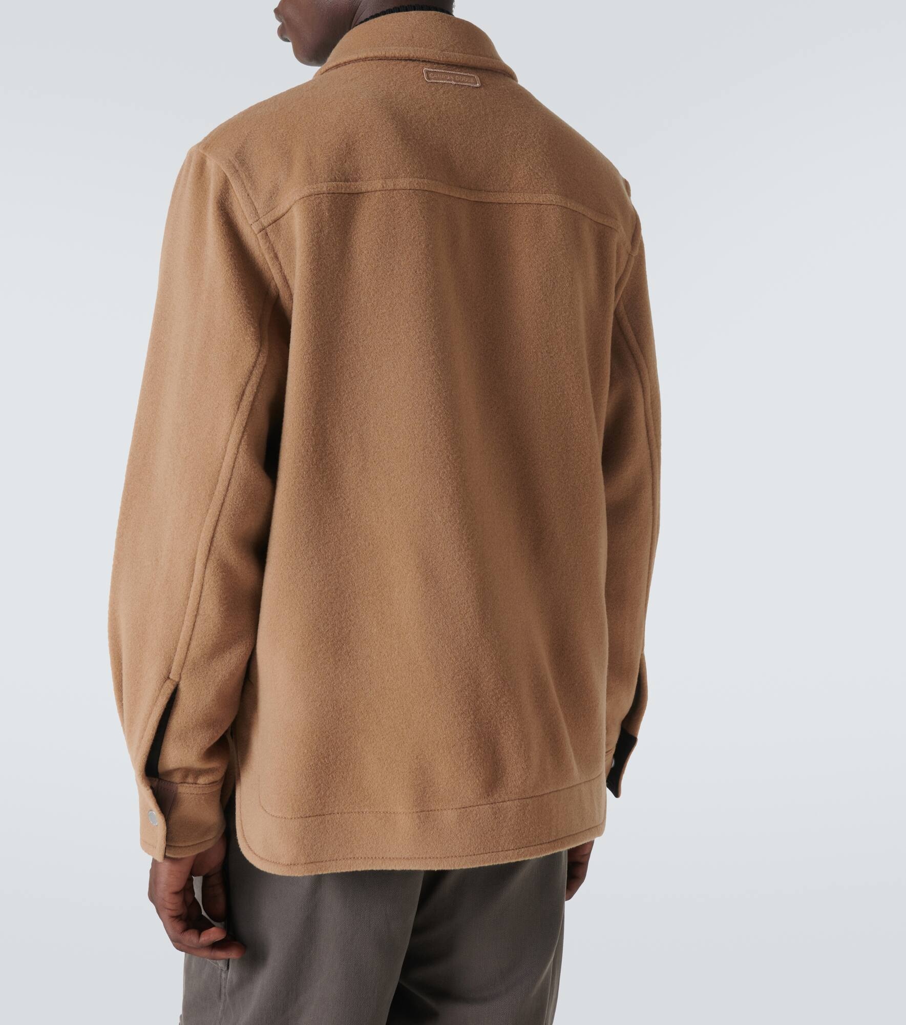 Balas wool overshirt - 4