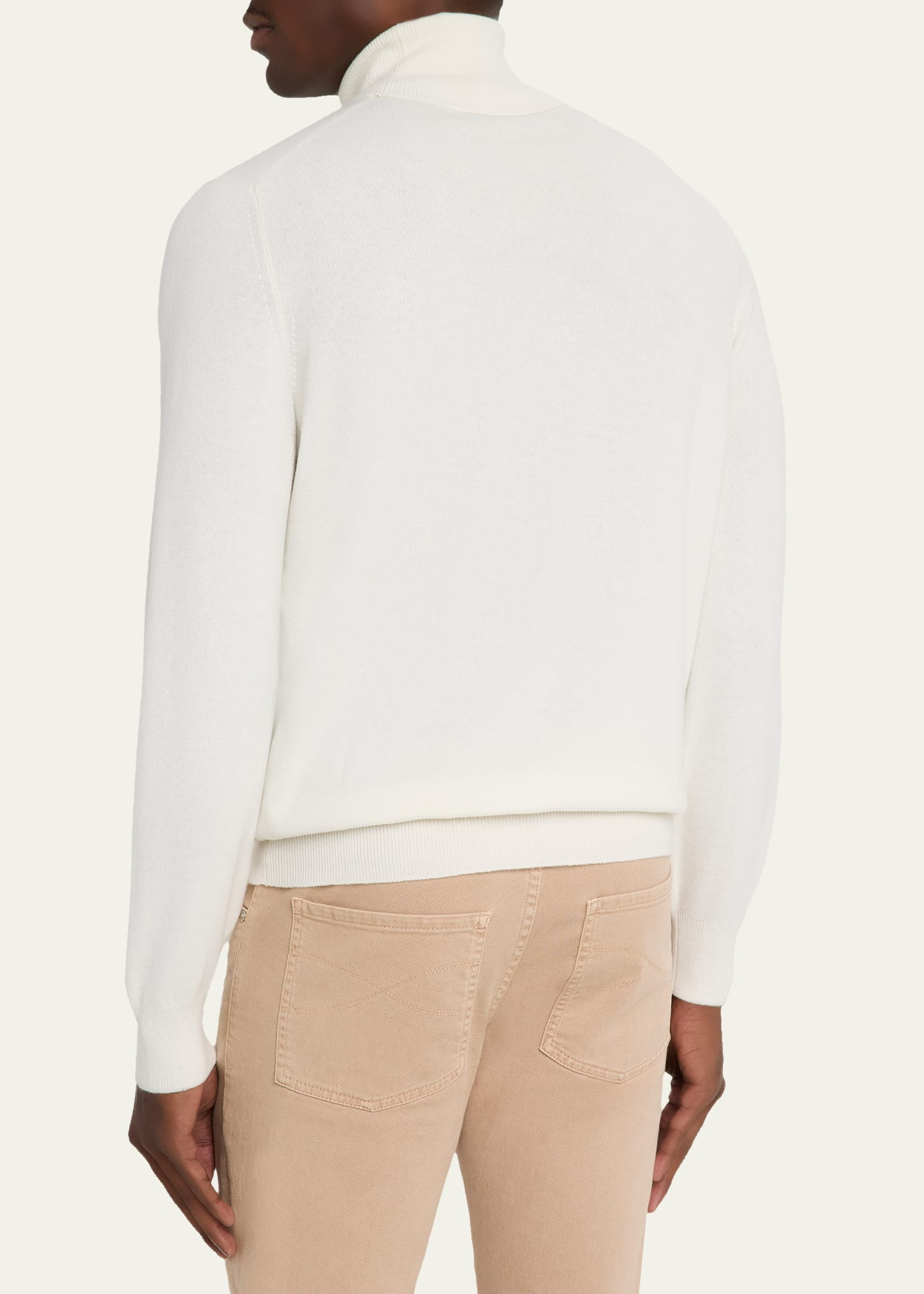 Men's Cashmere Turtleneck Sweater - 3