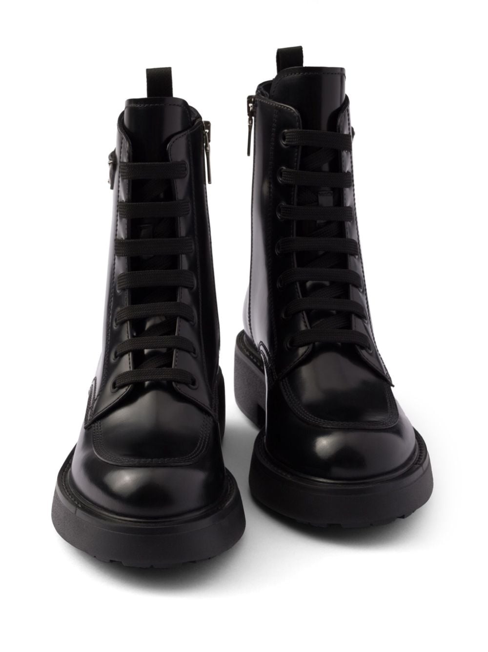 Brushed leather boots - 4