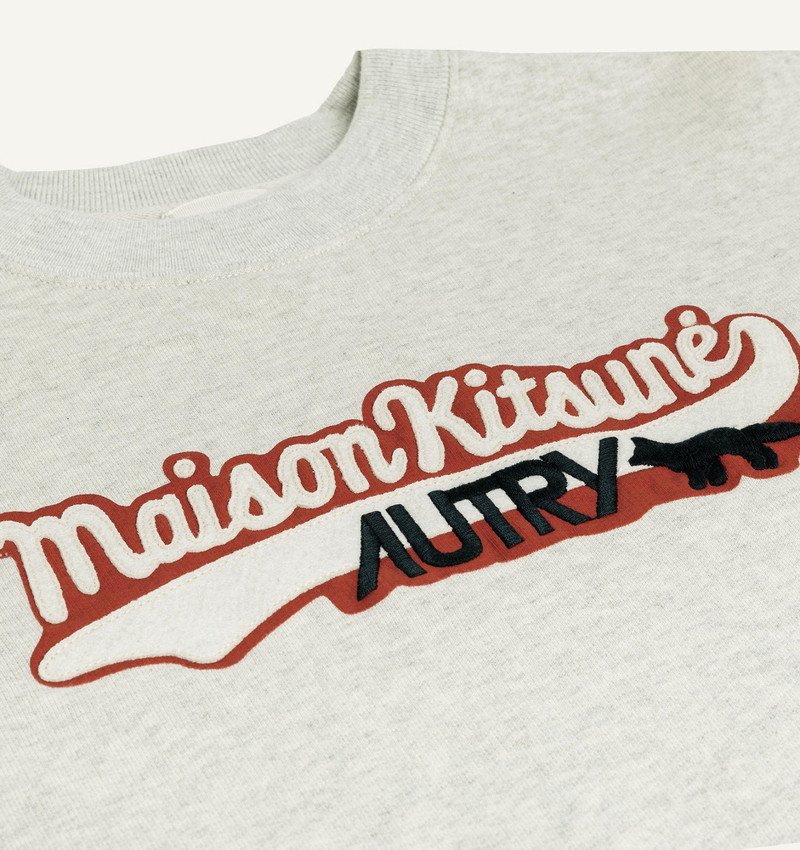 UNISEX AUTRY LOGO 'MAISON KITSUNÉ' SWEATSHIRT 8
