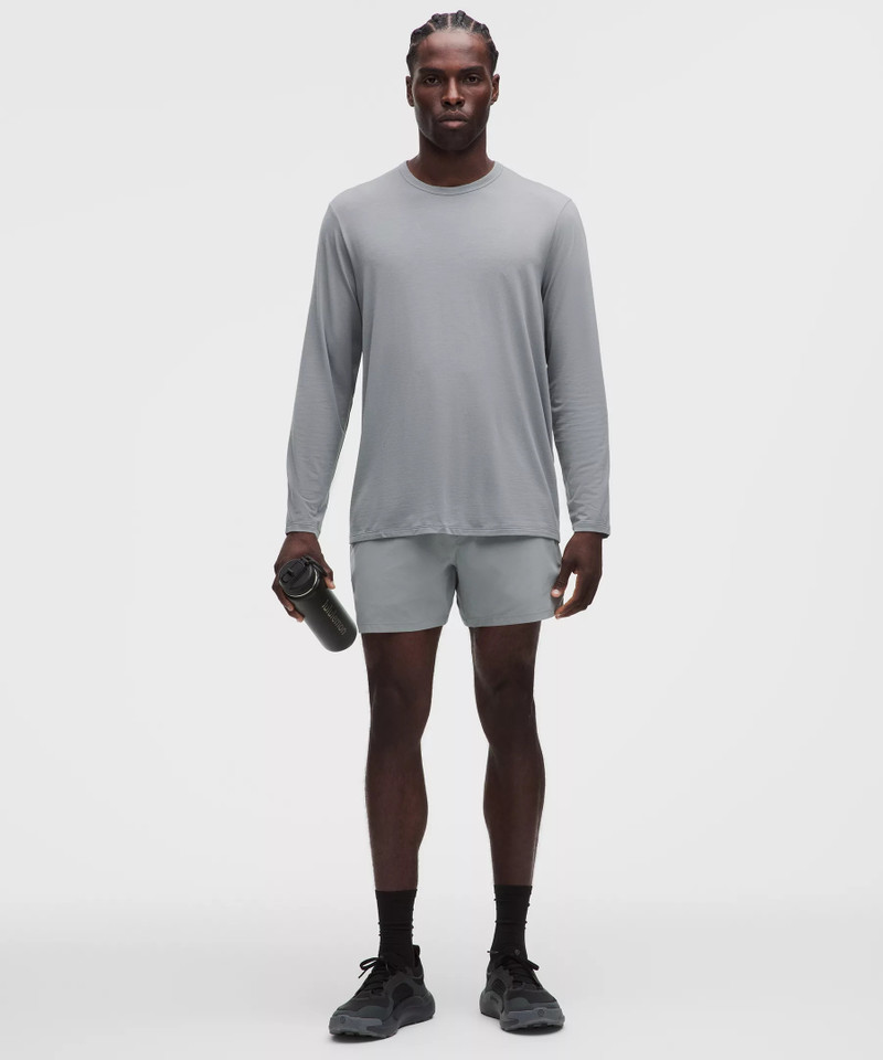 lululemon Mile Maker Merino Wool-Blend Long-Sleeve Shirt outlook