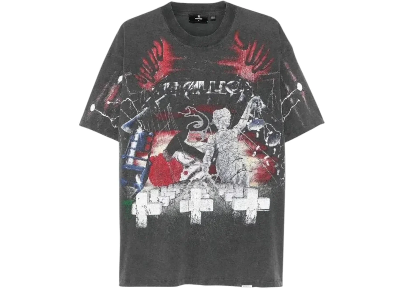 Represent Master Of Puppets Tee Grey - 1