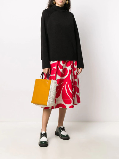 Marni graphic-print skirt outlook