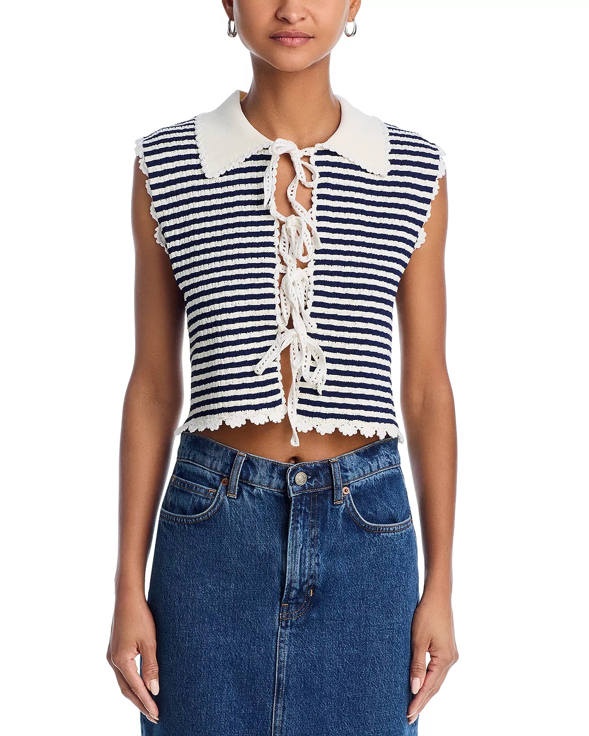 Addy Striped Vest - 7