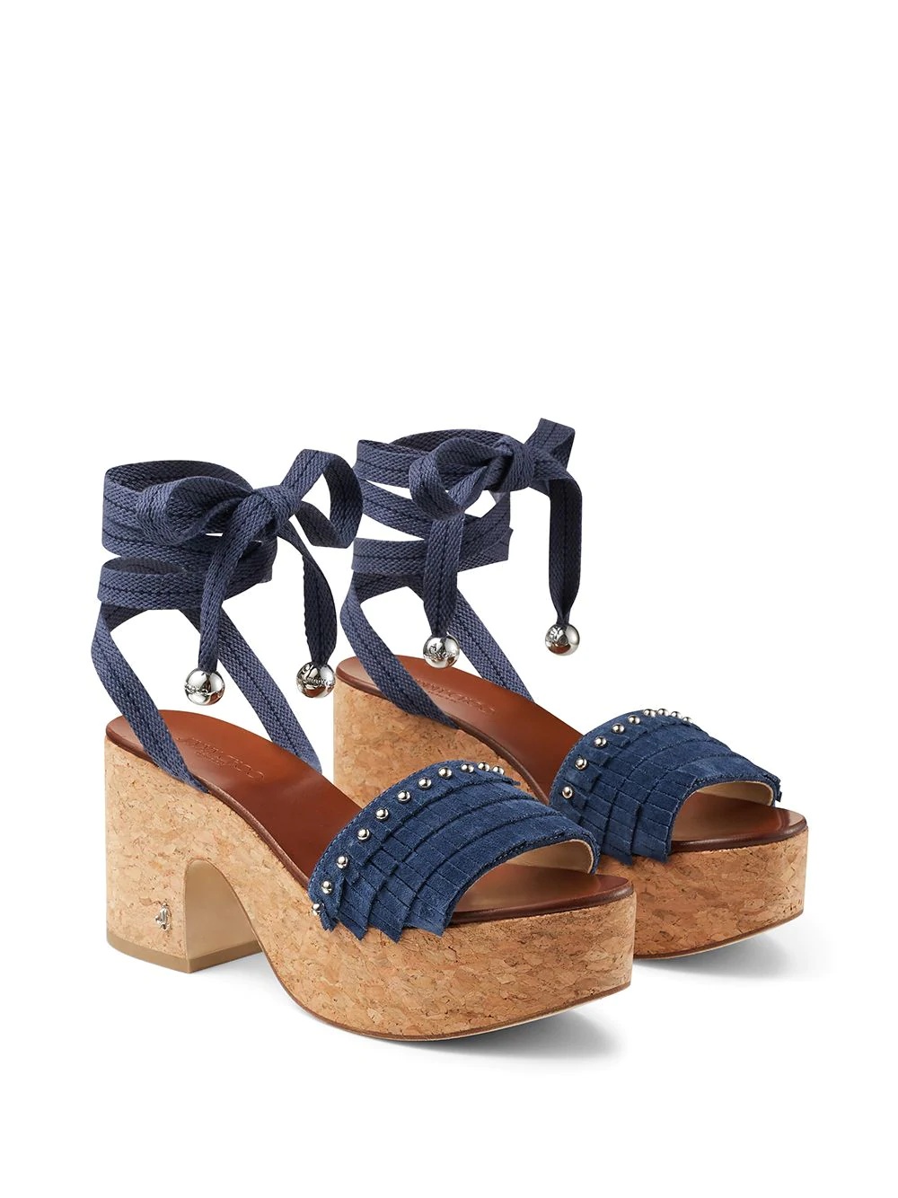 Athi 80mm fringed sandals - 2