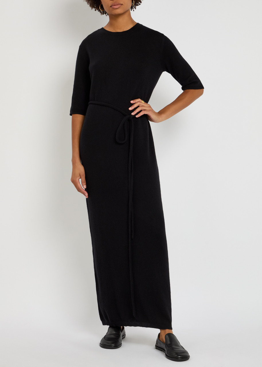Lisa Yang Tilde Belted Cashmere Maxi Dress - 4