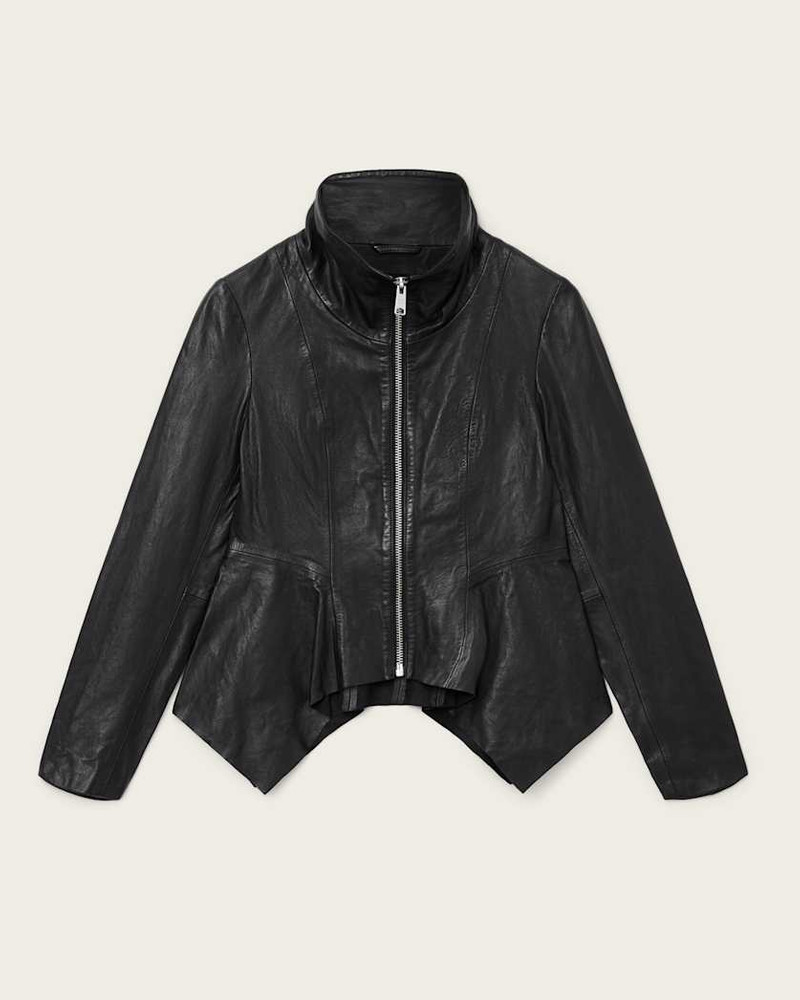GRACE LEATHER BIKER JACKET 1