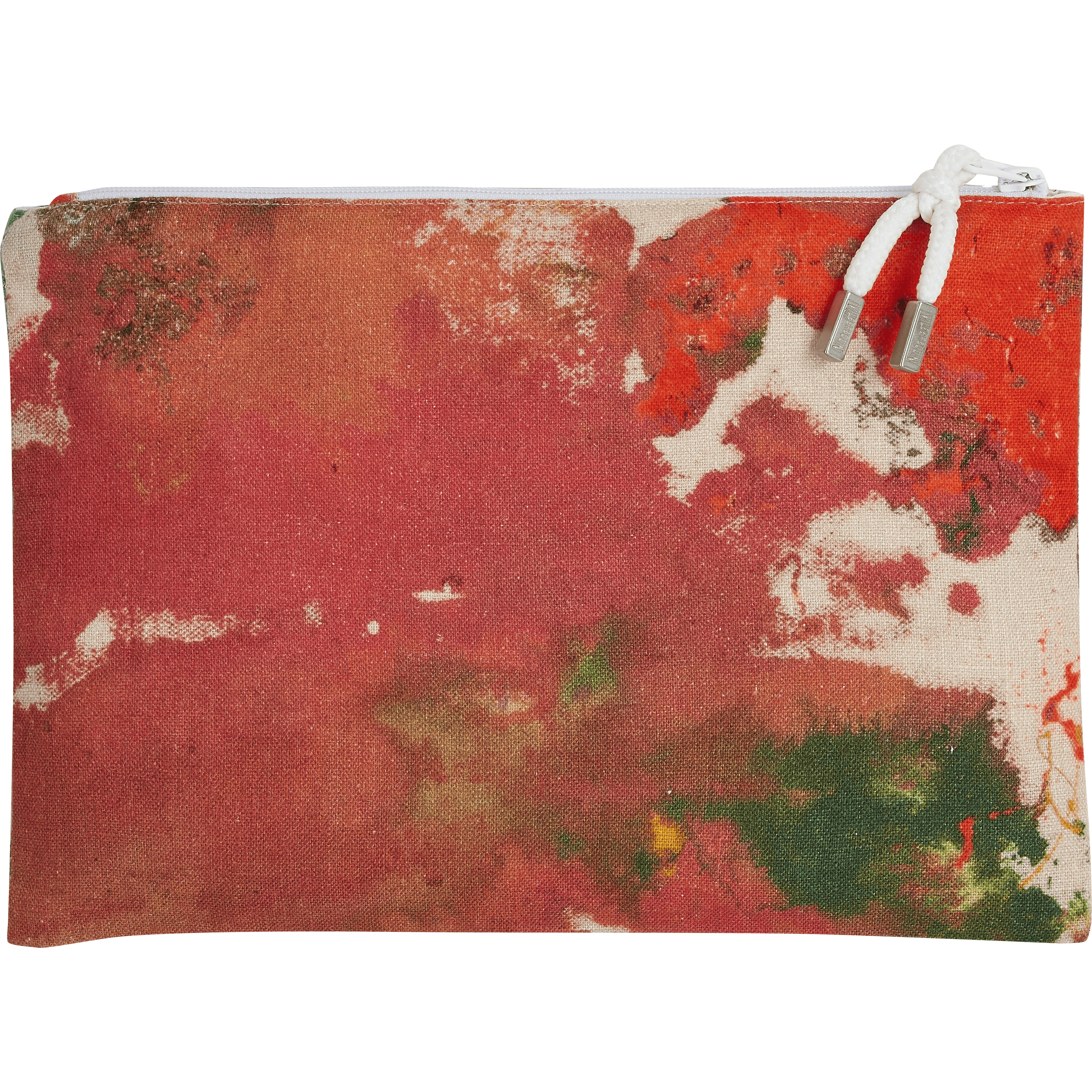 Unisex Linen Beach Pouch Gra - Vilebrequin x John M Armleder - 2