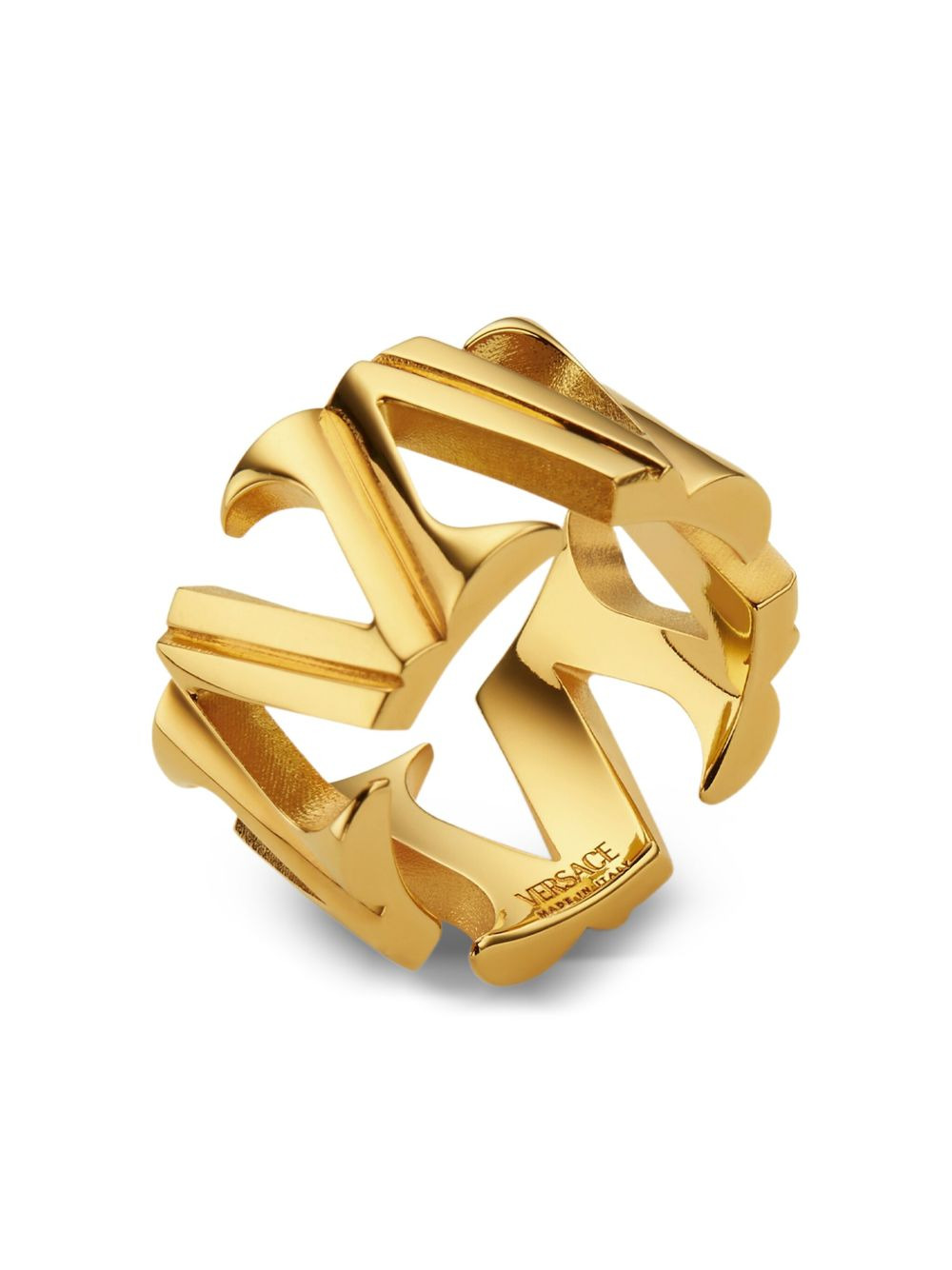 logo-embellished ring - 2